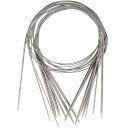 DFsucces 編み棒 8本入 全長80cm 手あみ針 手芸道具 DIY 毛糸編み針 セーター マフラー 帽子 ニット プレゼント ギフト