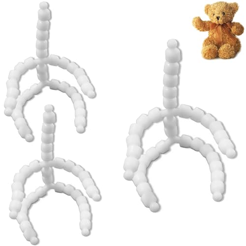 トイスケルトン ぬいぐるみ 骨組み コットン人形スケルトン 3本セット ぬいぐるみ用 人形を様々な姿勢 ..