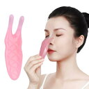 かっさ プレート かたつむりかっさ カッサ 鼻を高くするグッズ 小鼻 鼻筋の改善 顔用 かたつむりかっさ なめくじカッサ 携帯に便利 (ピンクです)