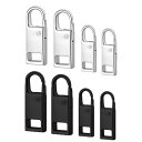 BOOHUQICH ファスナー 引き手 ファスナーチャーム ジッパーヘッド 金属製 簡単に取り付 ファスナー修理 DIY 手芸 手作り カバン/財布/衣類/靴/荷物/寝袋ファスナー修理 8個入り