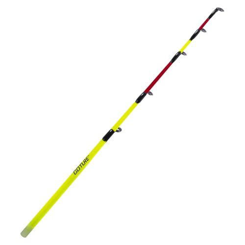 Goture ワカサギロッド部品 穂先 氷上釣り 21cm SSSアクション採用 扁平カーボンソリッド+スケルトン構..