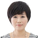 中高年フルウィッグ レディース ウィッグ 巻き髪 ショート かつら カール 斜め前髪 母のウィッグ おしゃれ パーマ ふんわり 医療用ウイッグ 通気性 自然 白髪隠し 自然 脱毛用 (ブラック)(4)