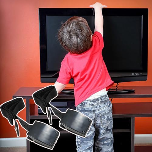 solaay テレビ 転倒防止 テレビ転倒防止ベルト 防災用品 地震対策 家具転倒防止 テレビ保護用品 テレビ..