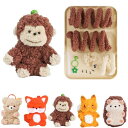 chuxinmy モールドール モール キット 子犬/うさぎ/豚型のバーガー 子犬 子猫 キツネ リス ハリネズミ オランウータン クマ 造形材料 曲げ可能 手芸 ワイヤーアート モフモフ ぬいぐるみ かわいい 韓国 キーホルダー 手作り ハンドメイド モール