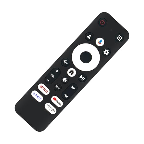 PerFascin 代用リモコン fits for GREEN HOUSE 液晶テレビ 50V型 43V型 GH-GTVM43AG-BK GH-GTVM50AG-BK 音声検索対応