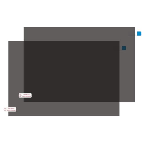 Selens 偏光フィルムシート 20x30cm 2枚入り 粘着偏光子液晶スクリーン 教育物理学用 線形偏光フィルター
