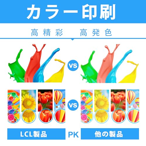真打本舗 楽天市場店のLCL Canon用 キャノン用 BCI-19 (6パック 3ブラック 3カラー） 互換インクカートリッジ 対応機種：PLXUS IP100 iP110 MINI260 MINI360 TR153 TR163｜アングル3