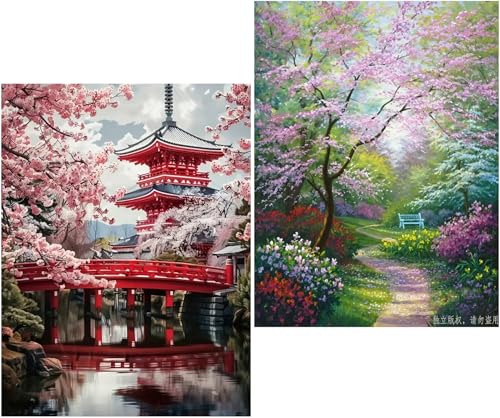 Amyaker ダイヤモンドアート キット 四角いビーズ 全面 2個セット ダイアモンドビーズ絵画キット DIY 手作り絵画 モザイクアート 5D モザイクアート ダイヤモンド塗装 全面貼り付けタイプ 30x40cm 花 塔・5 Dダイヤモンドアート キット花 塔 2個セット 四角いビーズ ダイヤモンドアートには必要なすべてのツールが付属しています。高精細キャンバスx2枚、ダイヤモンドペンx2本、粘土糊x2個（2x2cm）、ビーズトレイx2個、カラフルな四角いビーズx2 を含むる。ダイヤモンド スクエア ビーズの不足を避けるために、ビーズの数を30％増やします。・テーブル・壁の装飾この手芸キットで装飾すると、寝室、リビング、書斎、オフィスをより多彩にすることができます。これらの場所でより楽しく過ごすことができます。きれいなダイヤモンドアートの風景は、一日中素敵な気分になれるように励ましてくれるかもしれません。・高精細ダイヤモンドキャンバス高精細キャンバスの数字と記号は鮮明で読みやすい。貼り付ける完了したら、君はきっとこの絵画を好きになると信じています。 四角いビーズと丸いビーズの区別：丸いビーズはもっとキラキラしていて、四角いビーズは油絵のような質感で、画面はもっとはっきりしています。・人気ギフトDIY 花 塔 ダイヤモンドアートには、家族の時間の良い選択だけでなく、友人や恋人とのパーティーにも良い選択です。これは大人や子供のストレスを軽減し、着手能力を高める良い方法です。初心者のダイヤモンドアート絵画キットも素敵なプレゼントになると信じています。・品質保証弊社の製品はに発送する前全数検品を行っております。6ヶ月保証を提供しております。ご使用中に何かご不明の点があれば、お気軽にご連絡をお願いいたします。連絡ルート：[アカウントサービス]‐[注文履歴]‐[出品者に連絡する] 。当店はいつでも高品質の商品を提供して、お客様に満足いただけるように努めていきます。ブランド: Amyakerメーカー: Amyaker