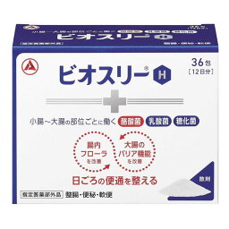 【指定医薬部外品】 ビオスリーH 36包（12日分）/ 酪酸菌 乳酸菌 糖化菌 腸内フローラ 便通の乱れ