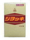 ◇ジヨッキは、水分を好むとか、嘔気のするとかの小便の出方が充分でなく、肝臓機能障害・腎炎・ネフローゼなどを起こしている状態を改善するために考え出された生薬製剤です。 ◇ジヨッキ中のサイコ・サンシシ・インチンコウ・ケツメイシは肝臓の機能を調節し、さらにサンシシ・インチンコウは黄疸を抑えるように働きます。ブクリョウ・タクシャ・チョレイは腎臓の機能を調整し、ビャクジュツ・ケイヒとともに小便の出方を良くして浮腫（むくみ）を取り去ります。 【効能・効果】 水分を好むとか、嘔気（※はきけのことを示します）のするとかの小便の出方の充分でない次の諸症： 肝機能障害、腎炎、ネフローゼ（※多量の蛋白尿やむくみなどの症状を示します）、浮腫（むくみのことを示します）、カタル性黄疸（※炎症性の黄疸のことを示します）、暑気あたり 【用法・用量】 次の量を随時、コップ半分以上のぬるま湯にて服用して下さい。 ※「随時服用」とは食前・食間（食後2〜3時間）・食後のいつ服用してもよいことを指しますが、胃腸の弱い方は食後の服用がよいでしょう。 成人(15歳以上)　1回5錠　1日3回 12歳以上15歳未満　1回4錠　1日3回 7歳以上12歳未満　1回3錠　1日3回 5歳以上 7歳未満　1回2錠　1日3回 5歳未満　服用しないこと 【用法・用量に関連する注意】 (1)用法・用量を厳守すること。 (2)小児に服用させる場合には、保護者の指導監督のもとに服用させること。 【成分・分量】本剤15錠（4.95g）中 (インチンコウ3.0g、ケイヒ・チョレイ・ビャクジュツ・ブクリョウ各0.1g、ケツメイシ10.0g、サイコ0.5g、サンシシ1.5g) 上記のエキス2.21mL(固形物として1.8g) ケイヒ末　0.4g カンゾウ末　0.9g タクシャ末　0.8g チョレイ末　0.5g ビャクジュツ末　0.5g ブクリョウ末　0.5g 添加物としてステアリン酸マグネシウム、乳糖、ヒドロキシプロピルセルロースを含有する。 ・本剤は淡褐色で、特異なにおいを有し、味はわずかに苦い素錠です。 ・本剤は天然の生薬を原料としていますので、多少色調の異なることがありますが、効果に変わりはありません。 【使用上の注意】 ■相談すること 1．次の人は服用前に医師、薬剤師または登録販売者に相談する 　こと （1）医師の治療を受けている人。 （2）妊婦または妊娠していると思われる人。 （3）下痢しやすい人。 （4）高齢者。 （5）今までに薬などにより発疹・発赤、かゆみ等を起こしたこと 　　がある人。 2．服用後、次の症状があらわれた場合は副作用の可能性があるので 　、直ちに服用を中止し、この文書を持って医師、薬剤師または 　登録販売者に相談すること 　　・皮膚：発疹・発赤，かゆみ 　　・消化器：吐き気・嘔吐、食欲不振、胃部不快感、腹痛 3.服用後、次の症状があらわれることがあるので、このような 　症状の持続または増強が見られた場合には、服用を中止し、この 　文書を持って医師、薬剤師または登録販売者に相談すること 　　軟便、下痢 4.1ヶ月位（暑気あたりに服用する場合には1週間位）服用しても 　症状がよくならない場合は服用を中止し、この文書を持って医師 　、薬剤師または登録販売者に相談すること 5.他の医薬品等を併用する場合には、含有成分の重複に注意する 　必要があるので、医師、薬剤師または登録販売者に相談すること 【保管及び取扱い上の注意】 （1）直射日光の当たらない湿気の少ない涼しい所に保管すること。 （2）小児の手の届かない所に保管すること。 （3）他の容器に入れ替えないこと。 　（誤用の原因になったり品質が変わる （4）分包品において1包を分割した残りを服用する場合には、袋 　　の口を折り返して保管し、2日以内に服用すること。 【お問い合わせ】 剤盛堂薬品株式会社　学術部 TEL 073-472-3111 受付時間　9:00〜12:00 13:00〜17:00 (土、日、祝日を除く) ◎使用上の注意をよくお読みの上ご使用ください 　お問い合わせは、TEL：047-323-6860 　　　　　　　　mail：kampo@sinyakudo.com広告文責:有限会社新薬堂薬局 電話番号:047-323-6860 メーカー:剤盛堂薬品株式会社 生産国:日本 　　 商品区分:第3類医薬品 　 当店で販売する医薬品は、特に記述がない限り、使用期限が最短でも10ヶ月以上のものを販売しております。(※使用期限が製造より最長1年未満の医薬品については例外といたします。） ◎使用上の注意をよく読んだ上でそれに従い適切に使用してください 「医薬品販売に関する記載事項」はこちら