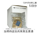 【第2類医薬品】ウチダ和漢薬 煎じ薬 当帰四逆加呉茱萸生姜湯 5日分/ とうきしぎゃくかごしゅゆしょうきょうとう 凍傷 手足冷感 坐骨神経痛 常習頭痛 婦人下腹...