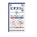 【製品の特徴】 3 種の共生する活性菌が有用菌を増やし、腸内フローラを改善することで、腸を整えます。 乳酸菌だけでなく、糖化菌、酪酸菌を加えた3 種の活性菌を配合しています。 3 種の活性菌が小腸から大腸まで生きたまま届きます。 のみやすい、やや甘みのある小粒の錠剤です。 【使用上の注意】 ■相談すること 1 ．次の人は服用前に医師又は薬剤師にご相談ください。 医師の治療を受けている人。 2 .次の場合は、服用を中止し、この添付文書を持って医師又は薬剤師にご相談ください。 1ヵ月位服用しても症状がよくならない場合。 【効能・効果】整腸（便通を整える），便秘，軟便，腹部膨満感 【用法・用量】 次の量を食後服用してください。 ［年齢：1回量：1日服用回数］ 成人（15歳以上）：2錠：3回 5歳以上15歳未満：1錠：3回 5歳未満：服用しないこと ＜用法関連注意＞ （1）小児に服用させる場合には、保護者の指導監督のもとに服用させてください。 （2）用法・用量を厳守してください。 （3）錠剤の取り出し方［PTP品について］ 錠剤の入っているPTPシートの凸部を指先で強く押して裏面のアルミ箔を破り、取り出して服用してください。（誤ってそのまま飲み込んだりすると食道粘膜に突き刺さる等思わぬ事故に繋がります。） 【成分分量】6錠中 成分：分量 ラクトミン(乳酸菌)30mg 酪酸菌150mg 糖化菌150mg 添加物ポリビニルアルコール(完全けん化物)，ポビドン，バレイショデンプン，乳糖水和物，ステアリン酸マグネシウム 【保管及び取扱い上の注意】 PTP品とビン入り品とがありますが、各々について次のことに注意すること。 ■PTPについて （1）直射日光のあたらない湿気の少ない涼しい所に保管してください。 （2）小児の手の届かない所に保管してください。 （3）他の容器に入れ替えないでください。（誤用の原因や品質が変わるおそれがあります。） （4）使用期限のすぎた製品は服用しないでください。 （5）箱の「開封年月日」記入欄に、内袋（アルミの袋）を開封した日付を記入してください。 （6）一度内袋（アルミの袋）を開封した後は、品質保持の点からすみやかに服用してください。 ■ビン入り品について （1）直射日光のあたらない湿気の少ない涼しい所に密栓して保管してください。 （2）小児の手の届かない所に保管してください。 （3）他の容器に入れ替えないでください。（誤用の原因や品質が変わるおそれがあります。） （4）本剤は湿気を吸いやすいので、服用のつど必ずフタをかたくしめてください。 （5）ビンの中の上部のつめものは、錠剤がこわれるのを防ぐために入れてありますので、フタを開けた後は取り除いてください。 （6）使用期限のすぎた製品は服用しないでください。 （7）箱とビンの「開封年月日」記入欄に、ビンを開封した日付を記入してください。 （8）一度開封した後は、品質保持の点からすみやかに服用してください。 消費者相談窓口会社名：アリナミン製薬株式会社 問い合わせ先：「お客様相談室」 電話：フリーダイヤル　0120-567-087 受付時間：9：00～17：00（土，日，祝日を除く） その他：なお，健康サイトでは，多くの健康情報や症状・疾患の情報をわかりやすく紹介しています。 製造販売会社東亜薬品工業（株） 会社名：東亜薬品工業株式会社 住所：東京都渋谷区笹塚2丁目1番11号 販売会社：アリナミン製薬（株）商品名：ビオスリー Hi錠　180錠 メーカー：製造販売元：東亜薬品工業株式会社/販売元：アリナミン製薬（株） 生産国：日本 商品区分：指定医薬部外品 広告文責：有限会社新薬堂薬局 電話番号：047-323-6860 　 ◎使用上の注意をよくお読みの上ご使用ください 　お問い合わせは、TEL：047-323-6860 　　　　　　　　　　　　mail：kampo@sinyakudo.com