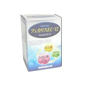 フェカリスEC-12 は、乳酸球菌・エンテロコッカスフェカリス菌(EC-12株)に、ラブレ菌、善玉菌のエサとなるフラクトオリゴ糖をプラス。 ■原材料名 フラクトオリゴ糖、コーンスターチ、乳酸球菌(Enterococcus Faecalis)、発酵乳粉末、乳清カルシウム、ラブレ菌(Lactobacilus)、香料、甘味料(ステビア) ■栄養成分表 2袋(6gあたり)エネルギー 16.75kcal、たんぱく質 0.52g、脂質 0.04g、炭水化物 5.01g、ナトリウム 7.80mg、フラクトオリゴ糖 2.85g、乳酸球菌 3兆個 ■お召し上がり方 1日2～4粒を目安に、水またはぬるま湯と共にお召し上がり下さい。商品名： フェカリスEC-12 製造元：富山薬品 販売元：富山薬品 生産国：日本 商品区分：健康食品 広告文責：有限会社新薬堂薬局 連絡先：047-323-6860（電話受付：月～土　AM9:00－PM6:00）