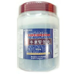 【第2類医薬品】ウチダ和漢薬 原末・牛車腎気丸 500g(5000丸・約83日分)/ ごしゃじんぎがん 下肢痛 腰痛 しびれ 高齢者のかすみ目 かゆみ 排尿困難 頻尿 むくみ 高血圧 伴う 随伴症状 改善 肩こり 頭重 耳鳴り