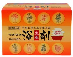 ウチダ和漢薬 生薬 ウチダの浴剤 30g×10包×6個セット 医薬部外品/ 入浴剤