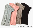 竹レーヨン レディス Vネック tシャツ 敏感肌用 アトピー下着 竹レーヨンTシャツ 半袖　レディ(女性用)3サイズ 無地 take 竹布 竹繊維 臭わない 消臭