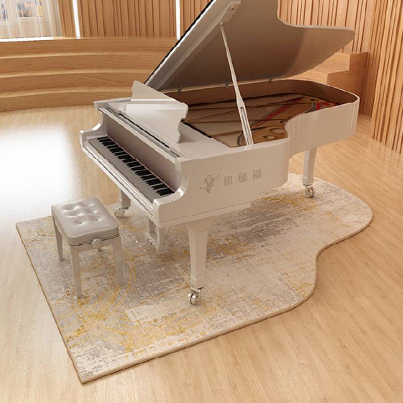 グランドピアノ用防音ラグ 異型 騒音対策 大判 カーペット 床保護 160×180cm フロアマット 防滑 安定性 敷物 電子ピアノマット 防潮 防ダニ 衝撃吸収 遮音 家庭教 ホール リビングルーム sirius01234-10025331 紫金蓮楽天市場店 パッケージ画像