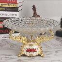 シリウス 楽天市場店 新生活用品 豪華皿 果物皿.盛り皿 お菓子皿 フルーツプレート、花柄 果物カゴ お菓子鉢