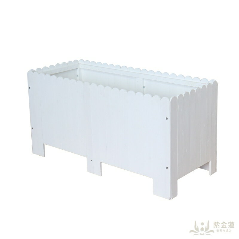 樂天商城 - 【360L】プランターボックス ガーデンベッド プランター レイズドベッド 天然木120*60*50 庭 野菜 プランター 大型 ガーデンフレーム おしゃれ 園芸用品 プランター ガーデンラティス プランターボックス 花壇フェンス ガーデニング 花立て 庭園 おしゃれ【ホワイト】