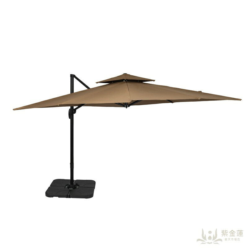 直径300cm 30+UPF紫外線 対策角度調整 2層 アルミ製 専用ベース付き パラソル ガーデンパラソル 長方形 大型 ビーチパラソル ガーデニング 庭 キャンプ 日傘 家庭での使用 商業利用 海辺 プール 海の家