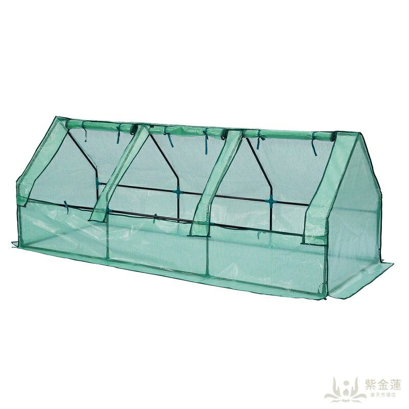 カテゴリ 紫金蓮楽天市場へようこそ！ご愛顧いただきありがとうございます 商品特徴 ◎01 1WAY レイズドベッドの単独使用。 2WAY ビニールハウスの単独使用。 3WAY 両者の併用——温室ハウス 。大切な植物を守ります雨や風や害虫、対策の難しい霜の被害から大切なお花や野菜などを守ります。 ◎02【レイズドベッド】家庭菜園や花づくりに最適！「育てる楽しさ」をもっと快適に お庭やベランダでのガーデニングを、安全＆快適に楽しめるガーデンベッド。 ◎03 大容量だからこそ、多様な作物を栽培可能！排水性&通気性抜群!底部オープンデザイン。水のやりすぎを防ぐ。根腐れ防止。土壌の湿り気や新鮮さを保つ。 ◎04【高品質の素材】耐寒性 耐熱性 耐食性 【表面塗装処理】0.5mm亜鉛メッキ鋼板 【強力な防錆性能】木材と比べて腐食の心配も少なく、耐久性が向上して、長期間ご使用いただけます。 ◎04【補強されたサポート設計】中央にサポートバーがあり、 変形しにくい構造です。壁面の凹凸構造が衝撃や圧力を分散し、歪みにくく安定した仕上がりです。 ◎05【ビニールハウス】夏は涼しく、冬は暖かい。光合成・UV防護。温室は日中に太陽光を取り込み、光合成を促進することで植物の成長を助けるとともに、紫外線を軽減して植物を保護します。保温・防水。PVC生地が日中に蓄えた熱を保持し、内部の温度を安定させます。これにより、外気温の低下による冷え込みや霜の発生を防ぎ、大切な植物を安全に守ります。植物の保護はもちろん、お気に入りの鉢やプランターをおしゃれにディスプレイ。 ◎06【機能満々、使いやすい】重量物で押さえる。カバー固定用のロープ。巻き上げ式の扉。開閉ファスナー付き。 ◎07【組立簡単】工具付属、到着後簡単にネジを締めて取り付け可能です。ビニールハウスは差し込むだけカバーを被せて固定紐を結べば完成です! 商品仕様 素材：スチール ガーデン＆アウトドア>>ガーデン用品>>グリーンハウス メインカラー：緑 パッケージ1サイズ：96*31*11.5cm、1個、14kg 注意事項 ※当店はいま配送日時指定対応できません。設置しても対応しませんので、予めご了承ください。 ※使用時の破損や事故等につきましては責任を負いかねます。 ※海外輸入製品のため、箱が潰れる可能性がありますが、お気になる方はご注意ください。 ※ラッピングは対応しておりません。 ※予告なく仕様変更になる場合がございます。 ※日本語表記はございません。パッケージ言語は中国語もしくは英語です。 ※使用時の破損や事故等につきましては責任を負いかねます。 ※輸入品の為、輸送の際に生じるキズ・汚れ・箱潰れがある場合がございますが新品です。 ※サイズ・重量は、多少の誤差が生じる場合がございます。 ※あくまで画像はイメージですので、商品改良の為パッケージや一部仕様が少し変更になる場合もございます。 ※お使いのブラウザや設定により、画像と実際の商品との若干の色の違いが生じる場合がございます。 ※基本は全国一律発送無料と対応させていただきますが、沖縄・へお届けの場合は2000円の送料をご請求させていただきます。 ※こちらの対応と商品について何かご不満がありましたら、「悪い評価」を付ける前に一度当方とご連絡ください。出品者の誠意を持って最後まで対応いたします。 ※商品の輸送時間が長いため、発送していた際に外装の破損や輸送の途中に付いた小さなキズによる返品はお受付しかねます。 ※PC/携帯端末の画面仕様や、環境照明等により実際の商品と色合いや質感が異なる場合がございます。 品質保証 ※出品する商品は全て新品未使用です。 ※販売している商品は全て新品未使用です、倉庫から出荷前に商品検査必要ですので、商品箱を開封する場合もございます、予めご了承くださいいませ。 ※初期不良の場合は到着後1週間以内にご連絡ください。 ※初期不良の場合は写真やビデオをご提供下さい、確認後無料で新品交換もしくは御返金致しますのでご連絡下さい。 ※写真やビデオをご提供出来ない場合は技術者と確認できません、返品返金対応出来ない可能性が御座います、予めご了承ください。 関連キーワード（本商品の説明ではありません） レイズドベッド ガーデンベッド ビニールハウス 245*95*97cm 腐らない 庭 野菜 プランター 果物栽培用 ガーデンフレーム おしゃれ 組立簡単 ガーデンボックス 屋外 家庭菜園 DIY 野菜 植物 花 花園 家庭用【グリーン+シルバー】
