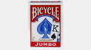 バイスクル BICYCLE トランプ プレイングカード ジャンボインデックス 赤 JUMBO INDEX RED Bicycle Playing Cards 米国製 日時指定不可