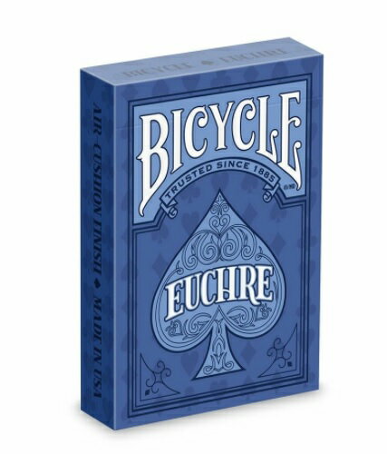 商品説明 商品名 バイスクル　トランプ　プレイングカード　Bicycle EUCHRE Playing Cards 米国製　日時指定不可 仕様 カードサイズ：88×63mm（ポーカーサイズ） 素材／材質 材質：紙（エアクッションフィニッシュ） ご注意事項 モニターの発色の具合によって実際のものと色が異なる場合がございます。ご了承ください。 その他 米国製。