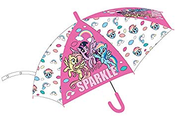 マイリトルポニー　子供用　傘　自動傘　ジャンプ傘　直径75cm　My Little Pony umbrella