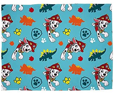 パウ・パトロール　PAW PATROL　フリース　ブランケット　毛布　ひざ掛け　100cm x 150cm