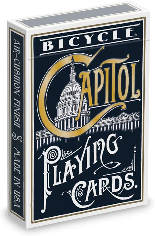 商品説明 商品名 バイスクル　BICYCLE　トランプ　プレイングカード　 キャピトル　青　CAPITOL BLUE 　Bicycle Playing Cards　米国製　日時指定不可 仕様 カードサイズ：88×63mm（ポーカーサイズ） 素材／材質 材質：紙（エアクッションフィニッシュ） ご注意事項 モニターの発色の具合によって実際のものと色が異なる場合がございます。ご了承ください。 その他 米国製。