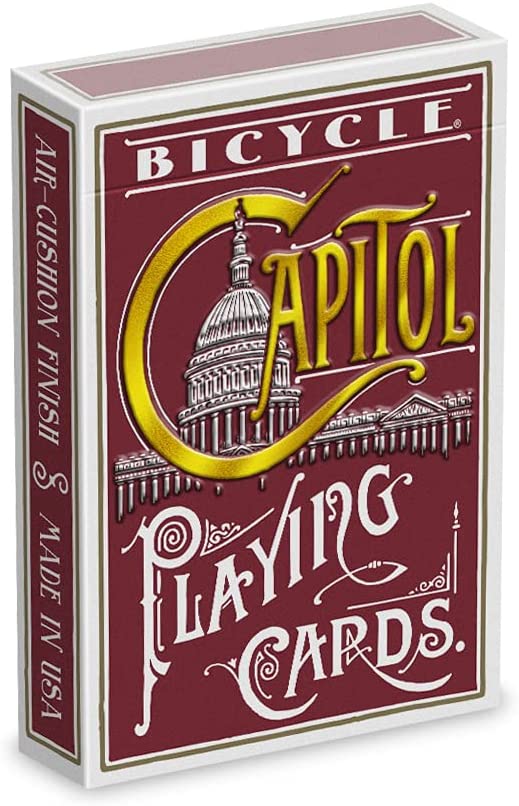 商品説明 商品名 バイスクル　BICYCLE　トランプ　プレイングカード　 キャピトル　赤　CAPITOL RED 　Bicycle Playing Cards　米国製　日時指定不可 仕様 カードサイズ：88×63mm（ポーカーサイズ） 素材／材質 材質：紙（エアクッションフィニッシュ） ご注意事項 モニターの発色の具合によって実際のものと色が異なる場合がございます。ご了承ください。 その他 米国製。