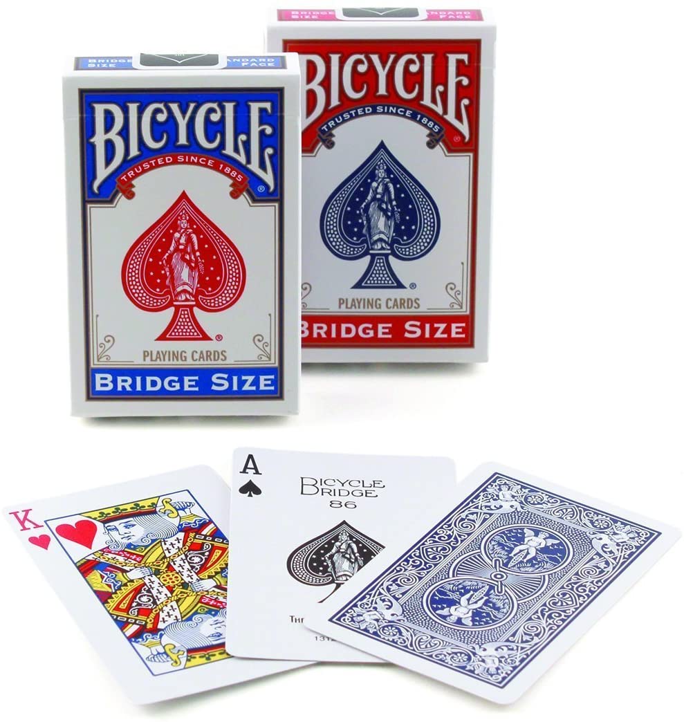 バイスクル　BICYCLE　トランプ　プレイングカード　 ブリッジサイズ　BRIDGE SIZE 　Bicycle Playing Cards　米国製　日時指定不可