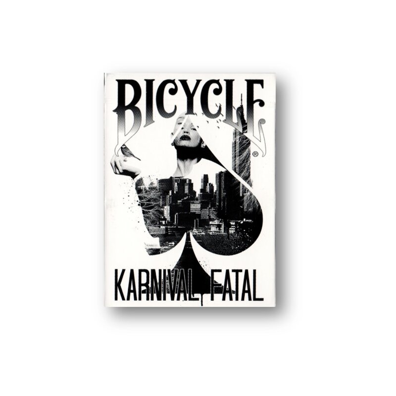 商品説明 商品名 バイスクル　トランプ　プレイングカード　KARNIVAL FATAL Playing Cards 米国製 　日時指定不可 仕様 カードサイズ：88×63mm（ポーカーサイズ） 素材／材質 材質：紙（エアクッションフィニッシュ） ご注意事項 モニターの発色の具合によって実際のものと色が異なる場合がございます。ご了承ください。 その他 米国製。