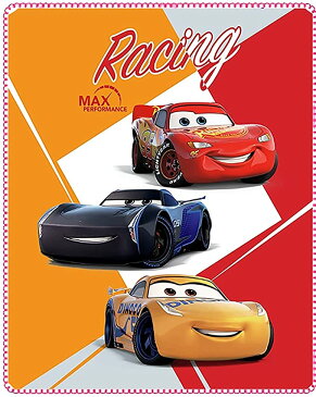 ディズニー　カーズ　フリース　ブランケット　毛布　ひざ掛け　120cm x 140cm 　Disney Cars fleece blanket