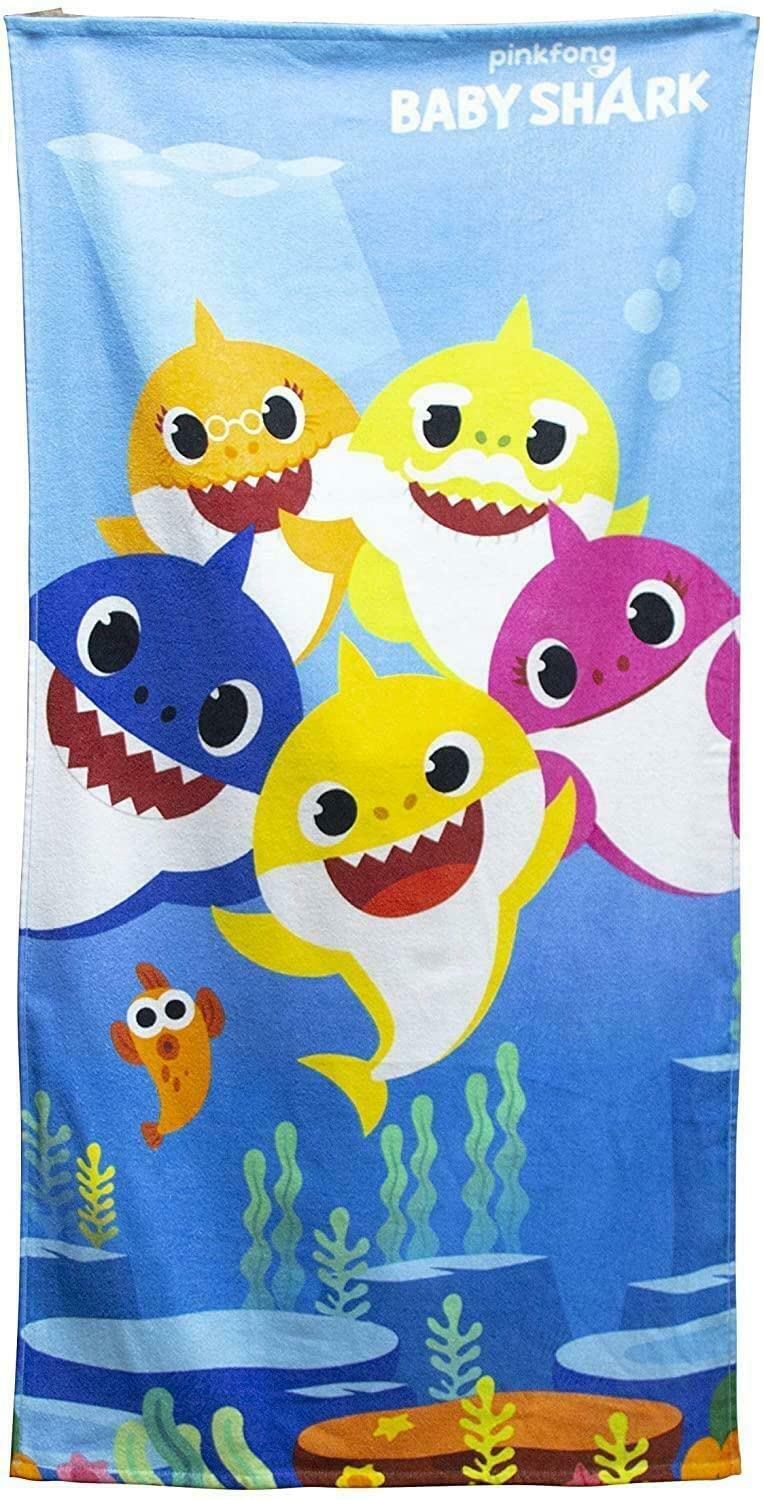 ベビーシャーク　Baby Shark　バスタオル　ビーチタオル　140cm x 70cm