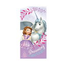 ディズニープリンセス ちいさなプリンセス ソフィア ビーチタオル バスタオル Disney Princess Sofia The First Beach Towel 綿100％ 大判 140cm x 70cm