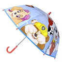 パウパトロール　パウ・パトロール　 子供用 傘 手開き 透明　親骨サイズ46cm 直径72cm Paw Patrol umbrella