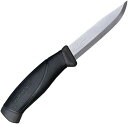 Mora kniv Companion anthracite Black モーラナイフ コンパニオン 無煙炭　ブラック　ステンレスブレード　プラスチックシース付　日時指定不可