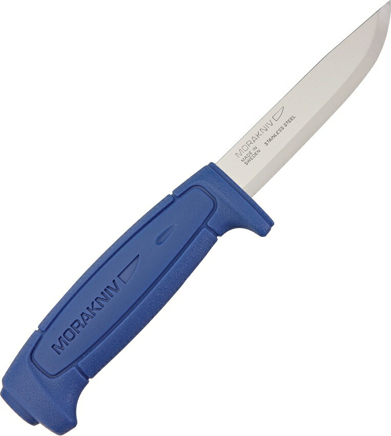 Mora kniv Basic546 Blue モーラナイフ ベーシック546　ブルー　ステンレスブレード　プラスチックシース付　日時指定不可