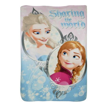 ディズニー アナと雪の女王 フリース ブランケット 毛布 ひざ掛け 100cm x 150cm Disney Frozen fleece blanket