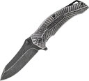 Smith&Wesson(スミス&ウェッソン) フォールディングナイフ　 SW116 Stonewash Linerlock ライナーロック　直刃 日時指定不可