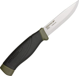 Mora kniv Companion Heavy Duty MG モーラナイフ コンパニオン　ヘビーデューティ ミリタリーグリーン　カーボンスチールブレード　プラスチックシース付　日時指定不可