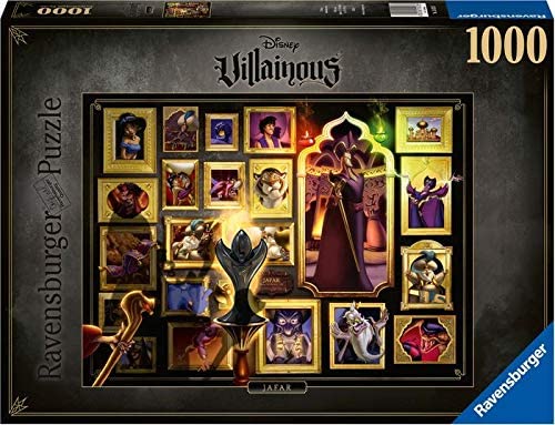 ディズニー ヴィランズ ジャファー アラジン ジグソーパズル パズル 1000ピース Disney Villains Jafar