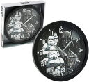 スターウォーズ　Star Wars　ダースベイダー　ストームトルーパー　掛け時計　時計　直径25cm　ウォールクロック　Wall Clock