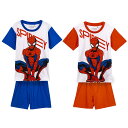 マーベル スパイダーマン MARVEL SPIDERMAN 半袖 パジャマ 上下セット Tシャツ 子供服 ボーイズ 男の子 ガールズ 女の子 日時指定不可