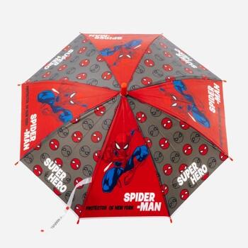 マーベル スパイダーマン MARVEL SPIDER-MAN 子供用 傘 自動傘 ジャンプ傘 透明 直径74cm 親骨サイズ42cm umbrella 日時指定は平日午前のみ