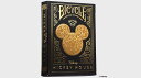 バイスクル　ディズニー　ミッキーマウス　黒＆金　トランプ　プレイングカード　Bicycle Disney Mickey Mouse Playing Cards 米国製 レッド　日時指定不可
