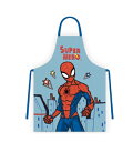 マーベル スパイダーマン キッチンエプロンと帽子セット 子供用 100cm-120cmぐらい 日時指定不可