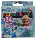 ディズニー　アナと雪の女王　クレヨン　24本セット　Disney Frozen CRAYONS
