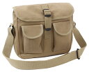 正規品 ロスコ Rothco Canvas Ammo Shoulder Bag Khaki キャンバス ショルダーバッグ カーキ 2279(4)